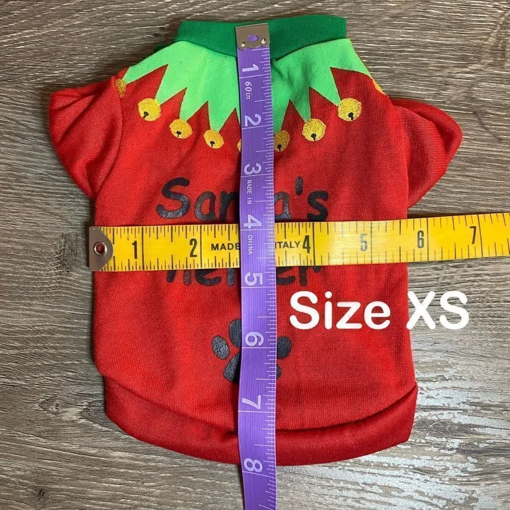 🎈Santa’s Helper Elf Dog Christmas Shirt